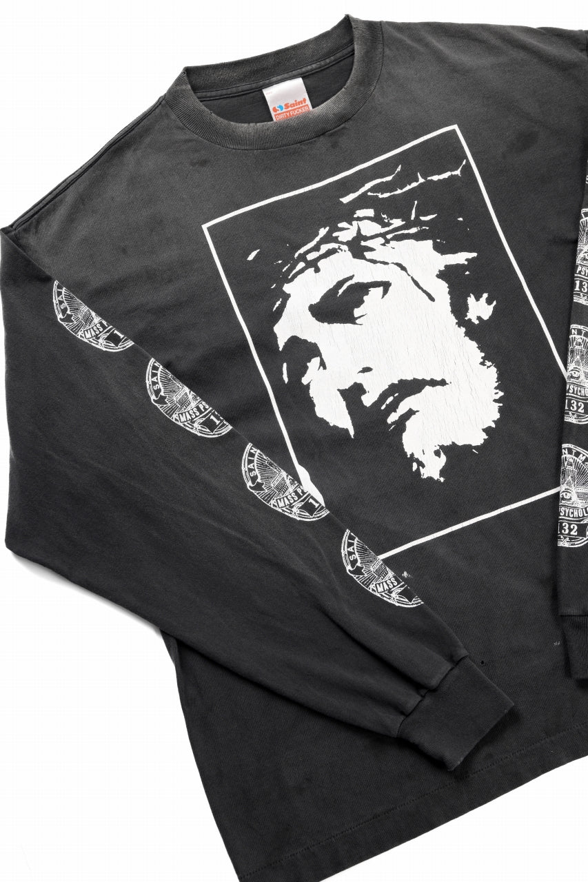 SAINT Mxxxxxx LS TEE / LOVE SAINT (BLACK)