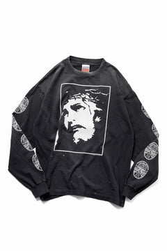 画像をギャラリービューアに読み込む, SAINT Mxxxxxx LS TEE / LOVE SAINT (BLACK)