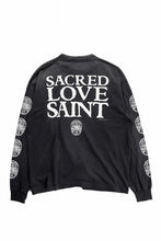 画像をギャラリービューアに読み込む, SAINT Mxxxxxx LS TEE / LOVE SAINT (BLACK)