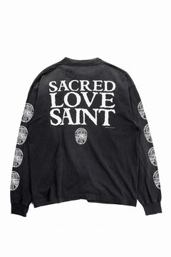 画像をギャラリービューアに読み込む, SAINT Mxxxxxx LS TEE / LOVE SAINT (BLACK)