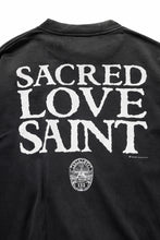 画像をギャラリービューアに読み込む, SAINT Mxxxxxx LS TEE / LOVE SAINT (BLACK)