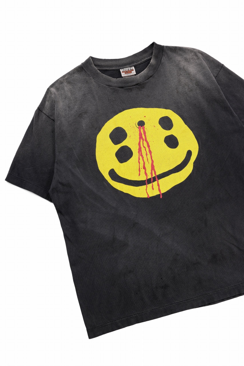 画像をギャラリービューアに読み込む, SAINT Mxxxxxx x cactus plant flea market SS TEE / SMILE (BLACK)