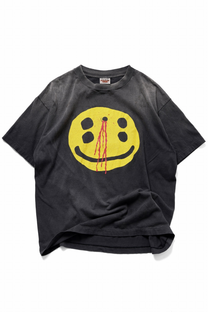 画像をギャラリービューアに読み込む, SAINT Mxxxxxx x cactus plant flea market SS TEE / SMILE (BLACK)