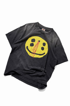 画像をギャラリービューアに読み込む, SAINT Mxxxxxx x cactus plant flea market SS TEE / SMILE (BLACK)