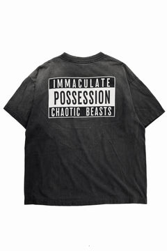 画像をギャラリービューアに読み込む, SAINT Mxxxxxx x cactus plant flea market SS TEE / SMILE (BLACK)