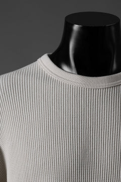 画像をギャラリービューアに読み込む, FULLCOUNT HEAVY WEIGHT WAFFLE L/S T SHIRT / ORIGINAL 22//- TIGHT TENSION COTTON (ECRU)