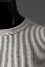 画像をギャラリービューアに読み込む, FULLCOUNT HEAVY WEIGHT WAFFLE L/S T SHIRT / ORIGINAL 22//- TIGHT TENSION COTTON (ECRU)