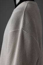 画像をギャラリービューアに読み込む, FULLCOUNT HEAVY WEIGHT WAFFLE L/S T SHIRT / ORIGINAL 22//- TIGHT TENSION COTTON (ECRU)
