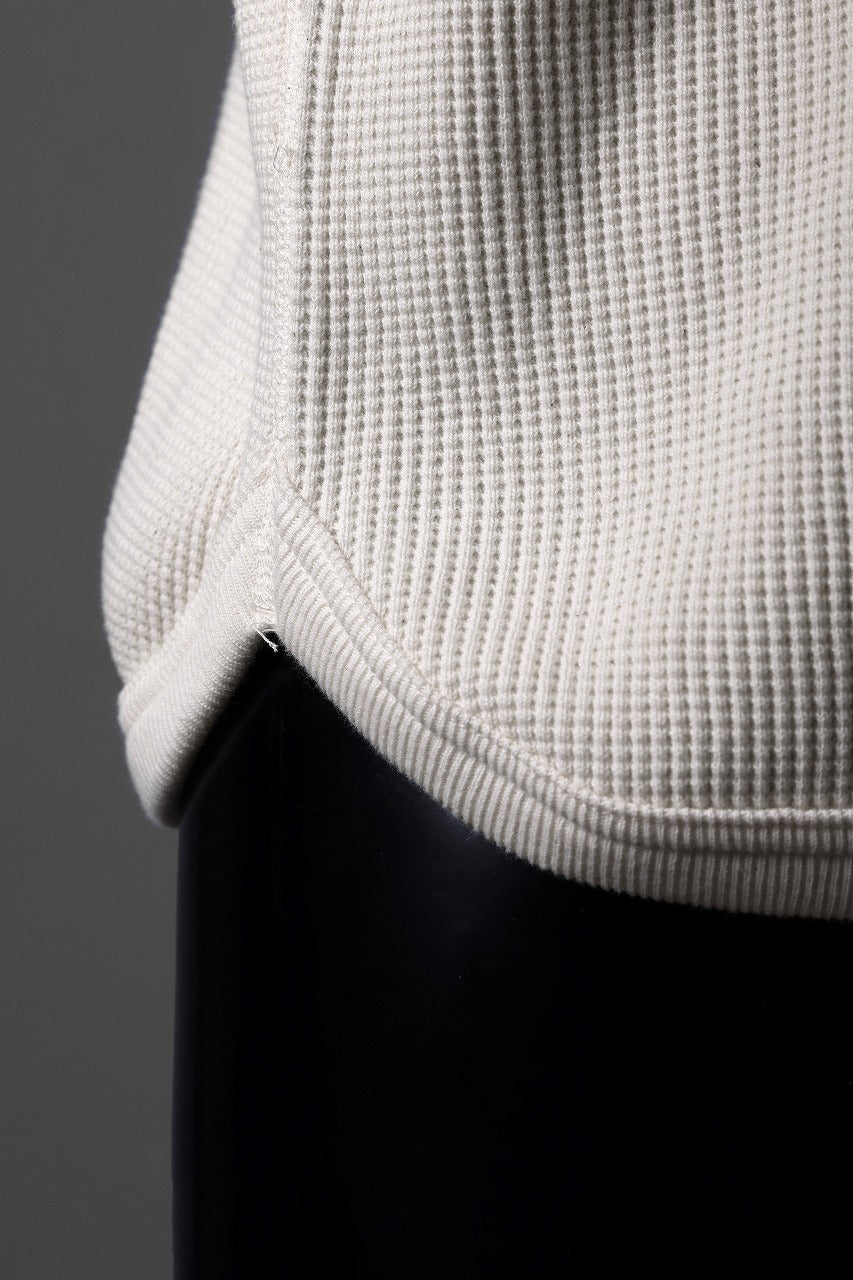 画像をギャラリービューアに読み込む, FULLCOUNT HEAVY WEIGHT WAFFLE L/S T SHIRT / ORIGINAL 22//- TIGHT TENSION COTTON (ECRU)