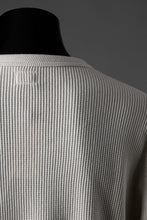 画像をギャラリービューアに読み込む, FULLCOUNT HEAVY WEIGHT WAFFLE L/S T SHIRT / ORIGINAL 22//- TIGHT TENSION COTTON (ECRU)