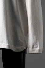 画像をギャラリービューアに読み込む, FULLCOUNT FLAT SEAM HEAVY WEIGHT L/S T SHIRT / ORIGINAL 30/2 TIGH TENSION JERSEY (ECRU)