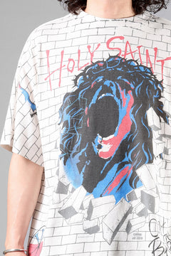Load image into Gallery viewer, SAINT Mxxxxxx SS TEE / HOLY SAINT (WHITE)
