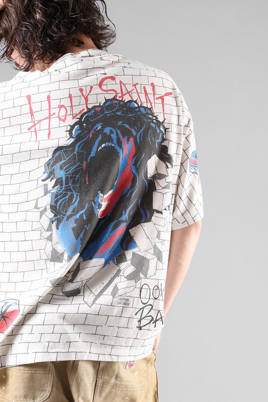 Load image into Gallery viewer, SAINT Mxxxxxx SS TEE / HOLY SAINT (WHITE)