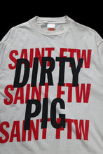 画像をギャラリービューアに読み込む, SAINT Mxxxxxx SS TEE / DIRTY PIG (WHITE)