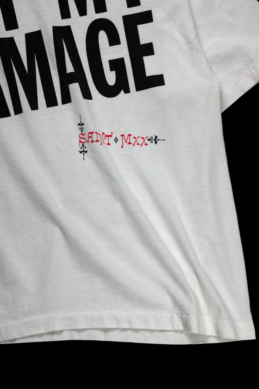 画像をギャラリービューアに読み込む, SAINT Mxxxxxx SS TEE / DIRTY PIG (WHITE)