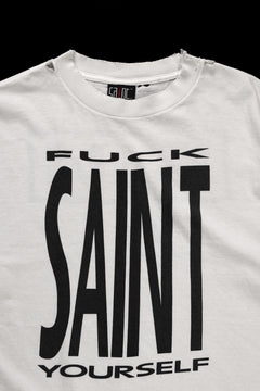 画像をギャラリービューアに読み込む, SAINT Mxxxxxx SS TEE / SAINT YOURSELF (WHITE)