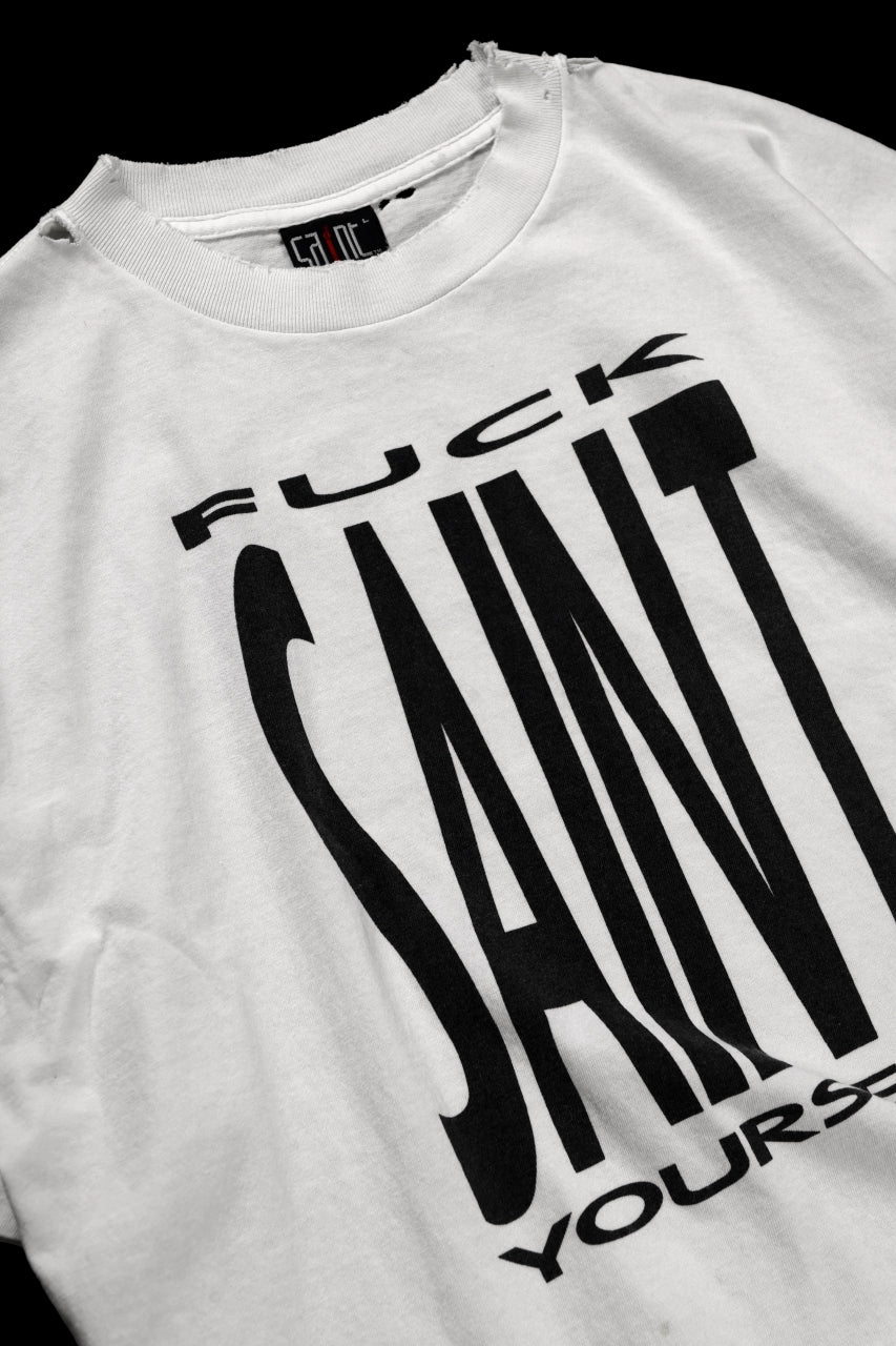 SAINT Mxxxxxx SS TEE / SAINT YOURSELF (WHITE) - ETERNAL by