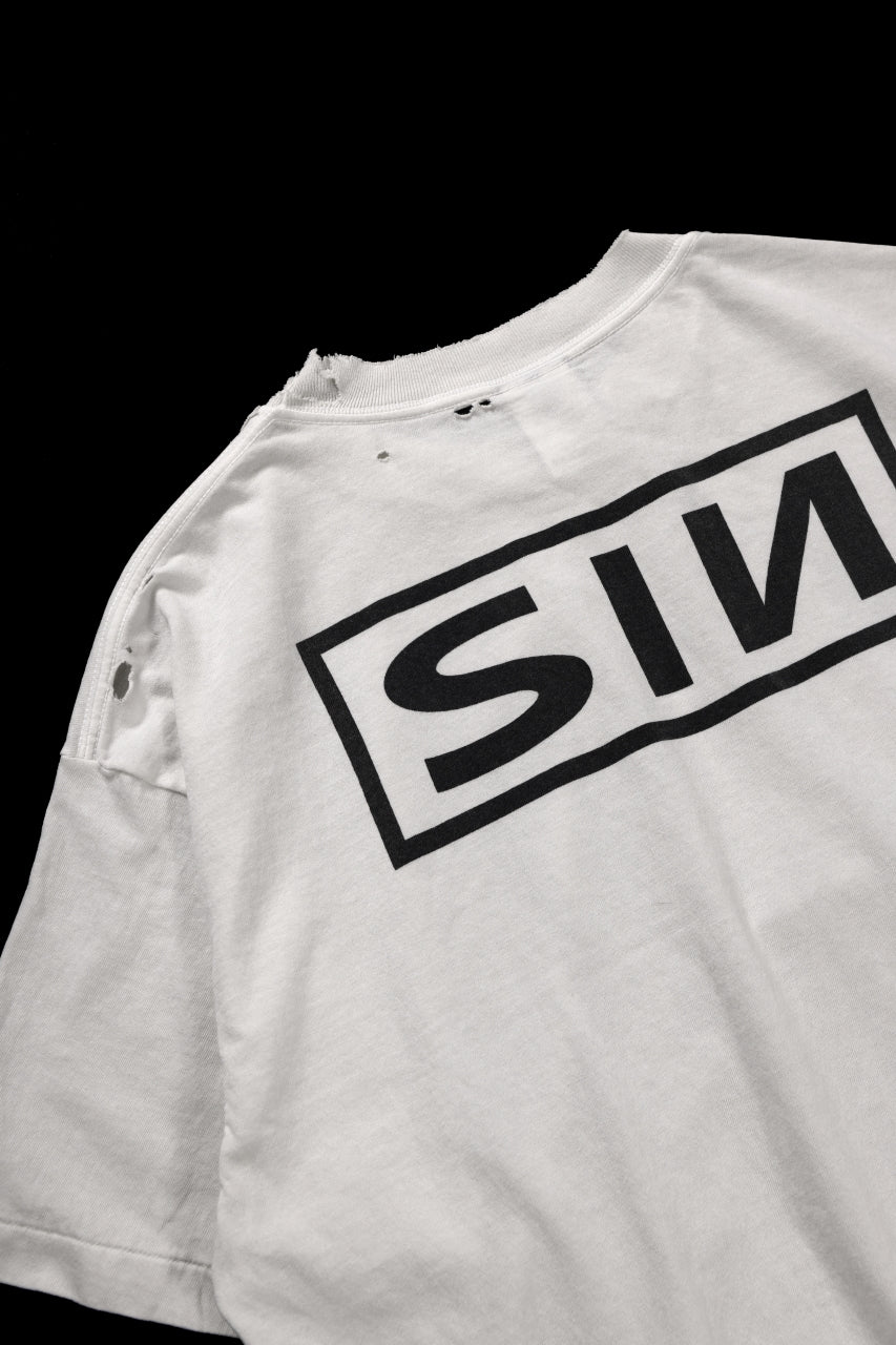 SAINT Mxxxxxx SS TEE / SAINT YOURSELF (WHITE)