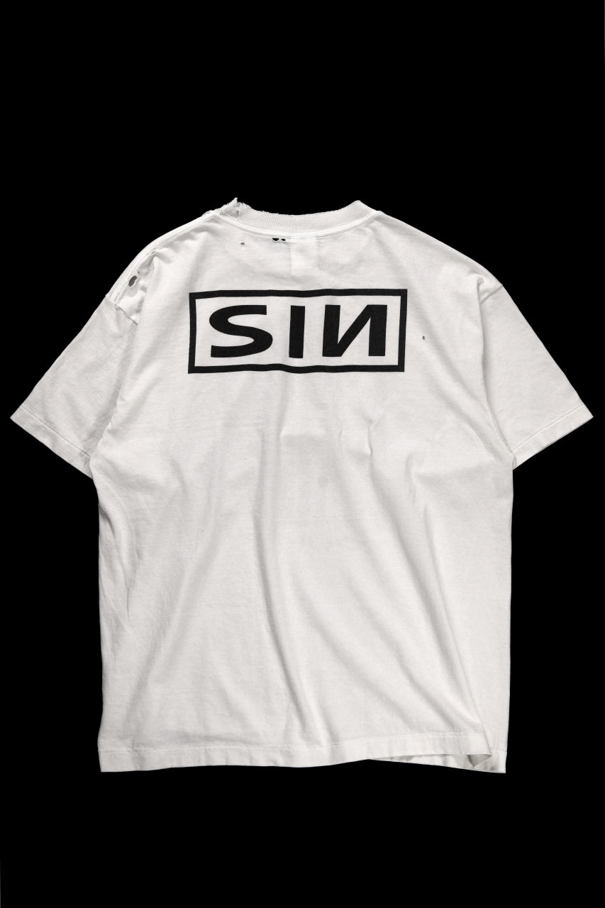 SAINT Mxxxxxx SS TEE / SAINT YOURSELF (WHITE)