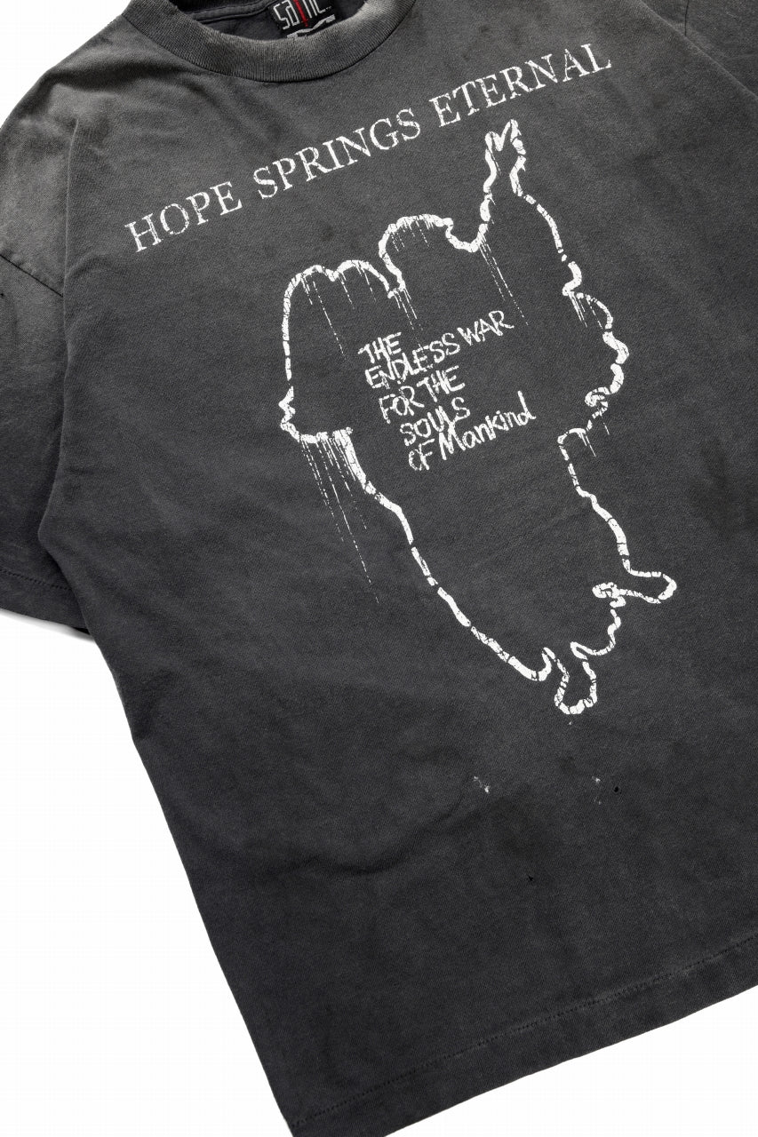 画像をギャラリービューアに読み込む, SAINT Mxxxxxx SS TEE / HOPE SPRING (BLACK)