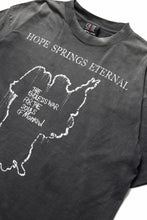画像をギャラリービューアに読み込む, SAINT Mxxxxxx SS TEE / HOPE SPRING (BLACK)