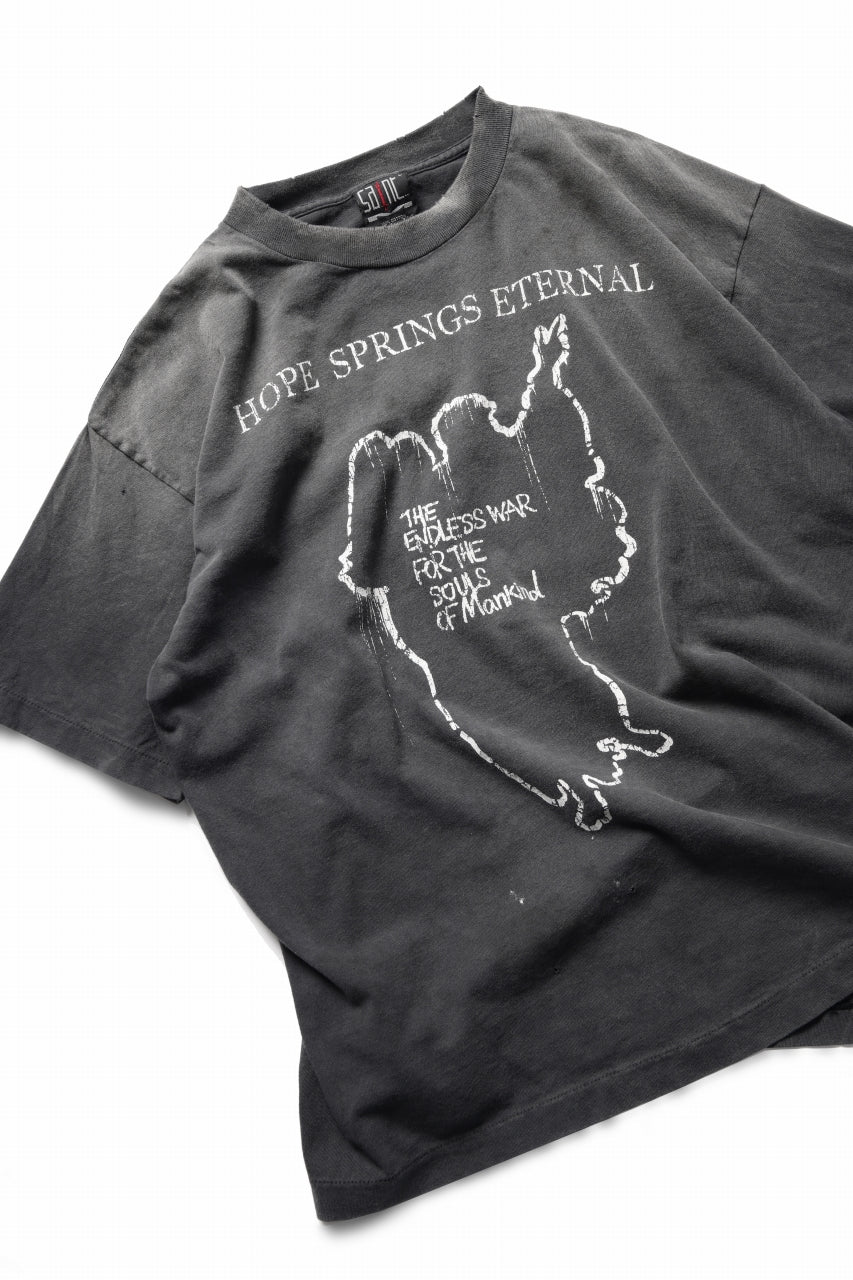 画像をギャラリービューアに読み込む, SAINT Mxxxxxx SS TEE / HOPE SPRING (BLACK)