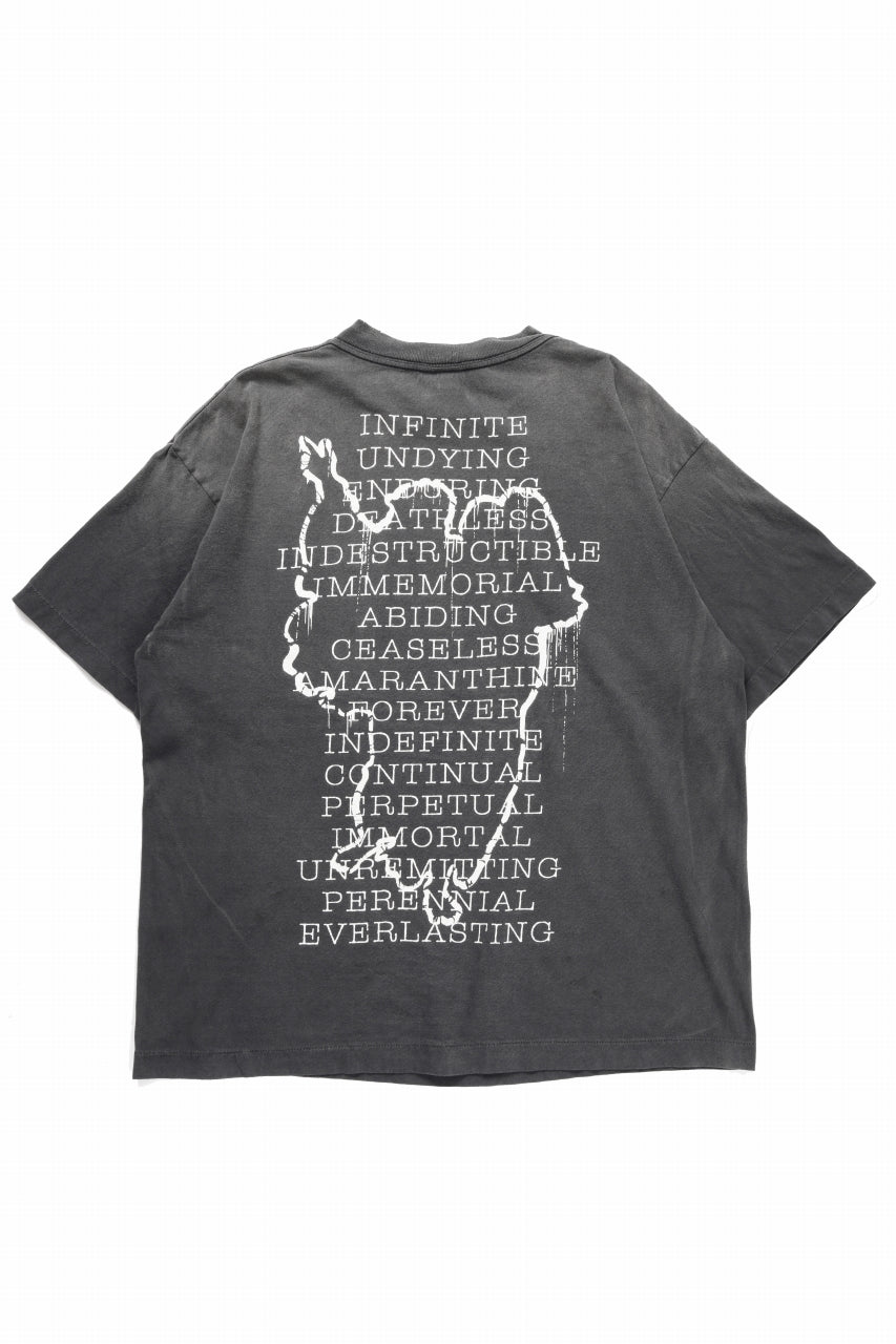 SAINT Mxxxxxx SS TEE / HOPE SPRING (BLACK)