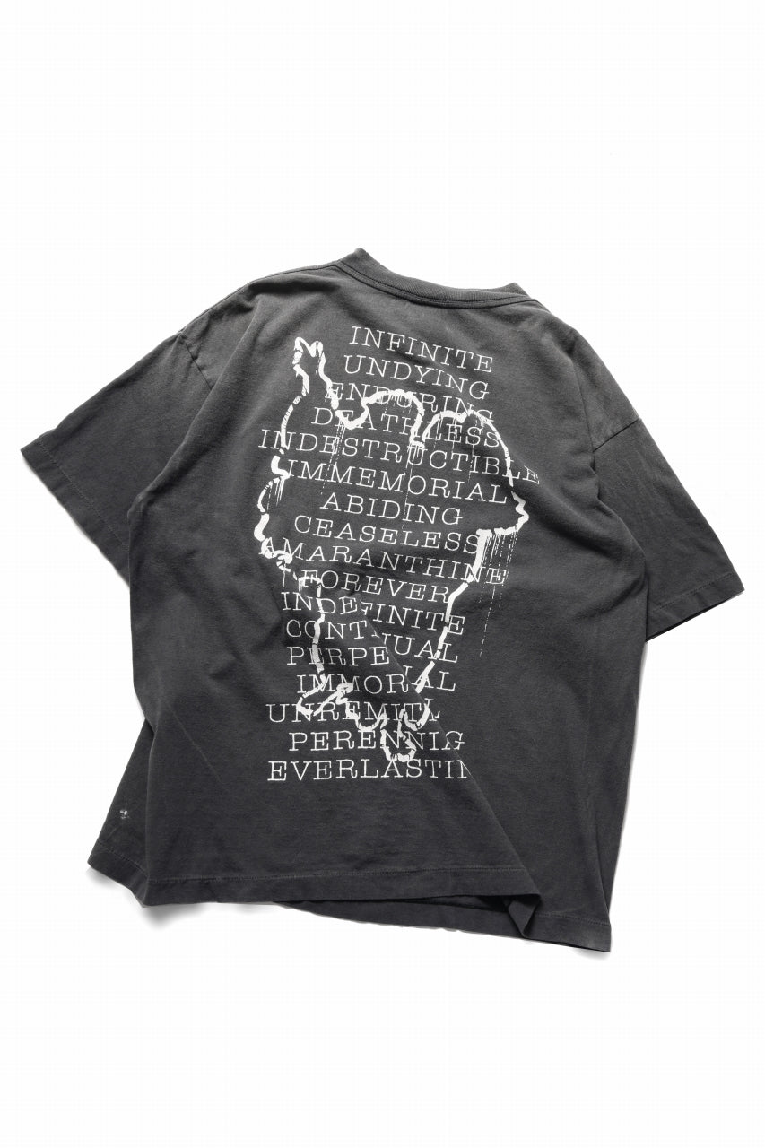SAINT Mxxxxxx SS TEE / HOPE SPRING (BLACK)