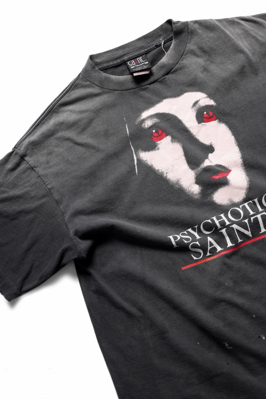 SAINT Mxxxxxx SS TEE / PSYCHOTIC SAINT (BLACK)