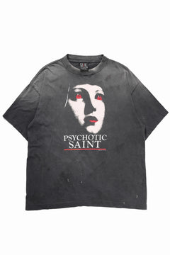 画像をギャラリービューアに読み込む, SAINT Mxxxxxx SS TEE / PSYCHOTIC SAINT (BLACK)