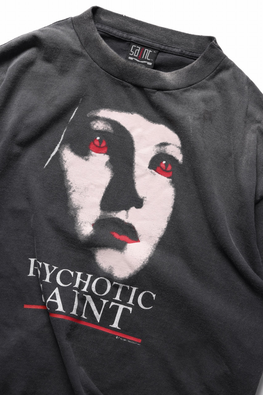 画像をギャラリービューアに読み込む, SAINT Mxxxxxx SS TEE / PSYCHOTIC SAINT (BLACK)