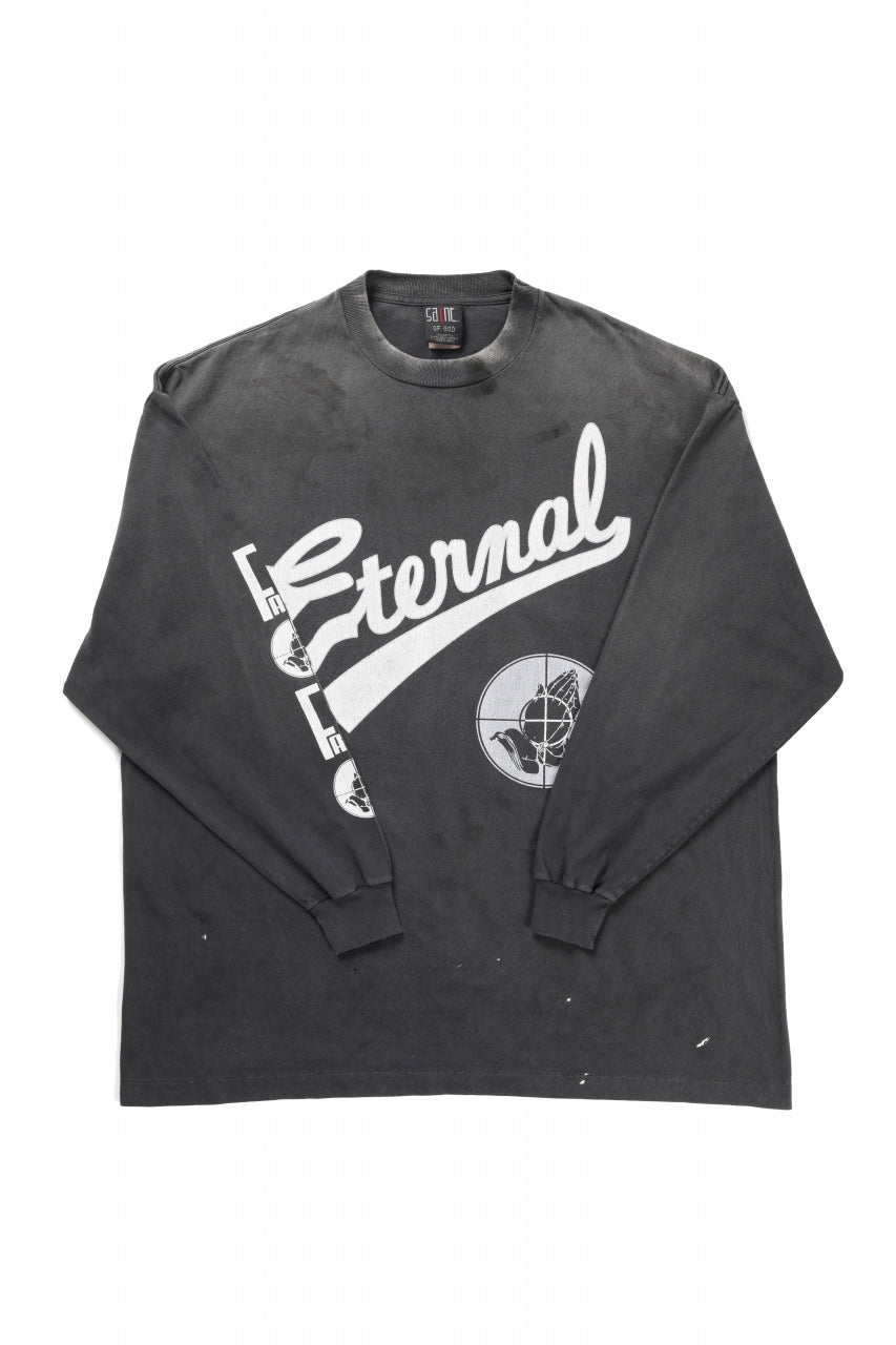 画像をギャラリービューアに読み込む, SAINT Mxxxxxx x FEAR OF GOD LS TEE / SAINT OF GOD (BLACK)
