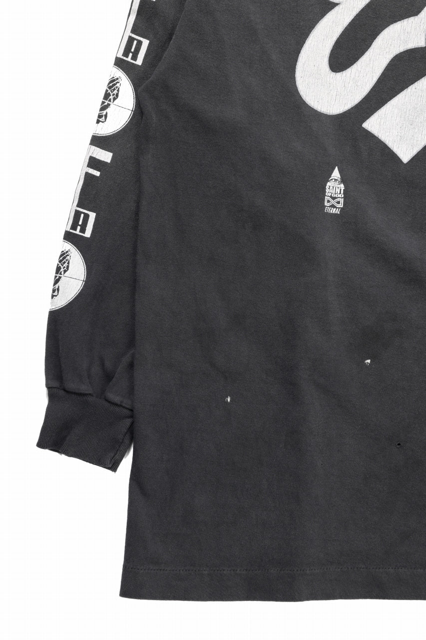 画像をギャラリービューアに読み込む, SAINT Mxxxxxx x FEAR OF GOD LS TEE / SAINT OF GOD (BLACK)