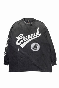 画像をギャラリービューアに読み込む, SAINT Mxxxxxx x FEAR OF GOD LS TEE / SAINT OF GOD (BLACK)