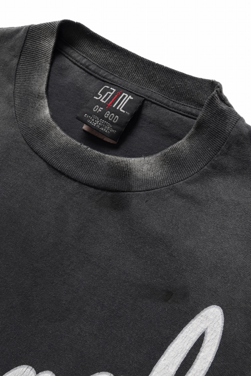 画像をギャラリービューアに読み込む, SAINT Mxxxxxx x FEAR OF GOD LS TEE / SAINT OF GOD (BLACK)