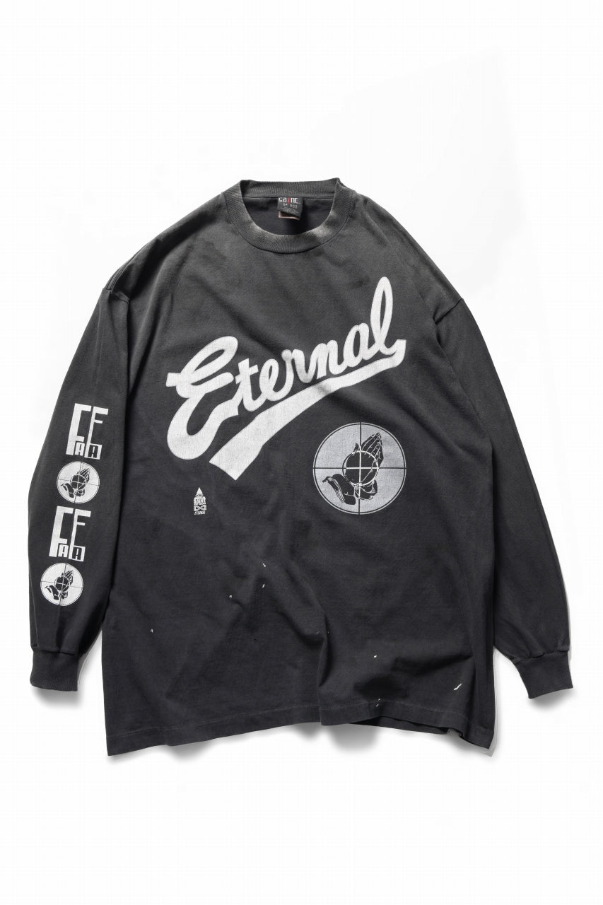 画像をギャラリービューアに読み込む, SAINT Mxxxxxx x FEAR OF GOD LS TEE / SAINT OF GOD (BLACK)