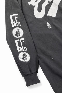 画像をギャラリービューアに読み込む, SAINT Mxxxxxx x FEAR OF GOD LS TEE / SAINT OF GOD (BLACK)