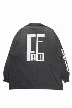 画像をギャラリービューアに読み込む, SAINT Mxxxxxx x FEAR OF GOD LS TEE / SAINT OF GOD (BLACK)