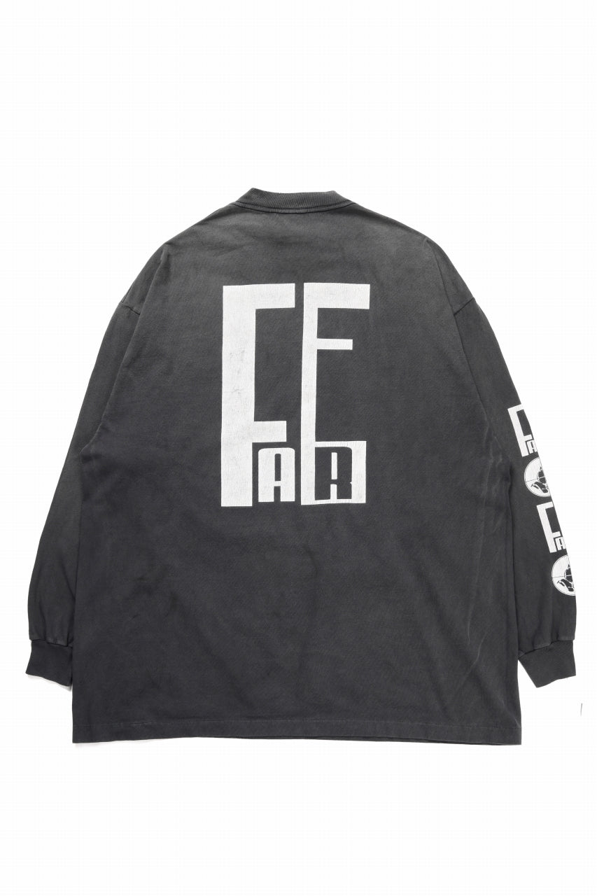 画像をギャラリービューアに読み込む, SAINT Mxxxxxx x FEAR OF GOD LS TEE / SAINT OF GOD (BLACK)