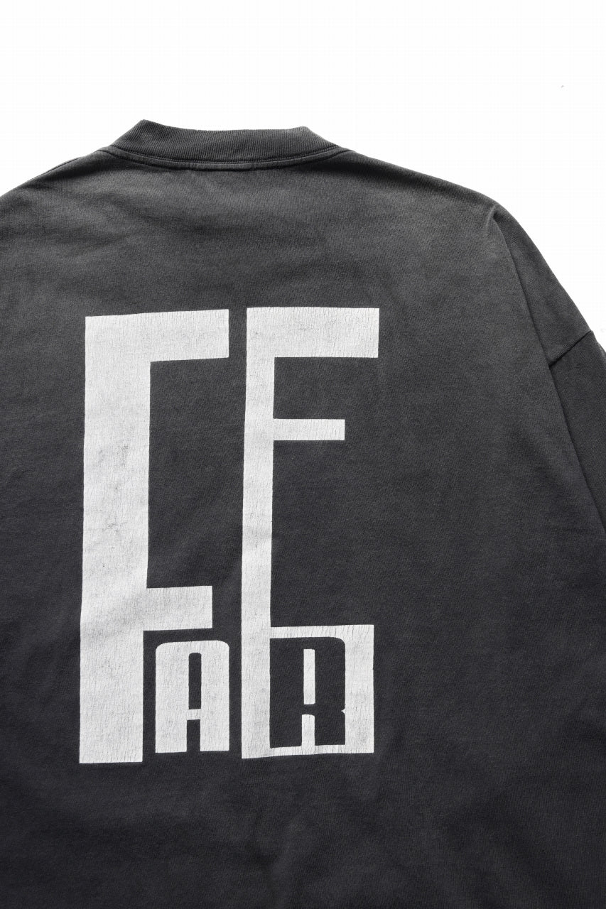 画像をギャラリービューアに読み込む, SAINT Mxxxxxx x FEAR OF GOD LS TEE / SAINT OF GOD (BLACK)