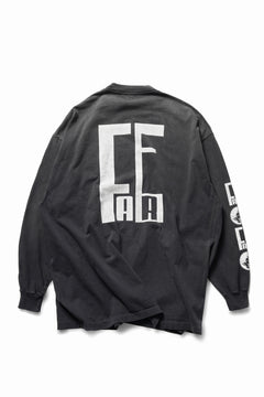 画像をギャラリービューアに読み込む, SAINT Mxxxxxx x FEAR OF GOD LS TEE / SAINT OF GOD (BLACK)