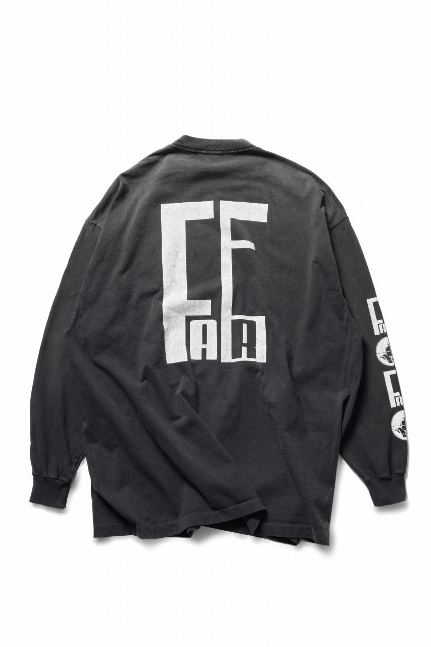 画像をギャラリービューアに読み込む, SAINT Mxxxxxx x FEAR OF GOD LS TEE / SAINT OF GOD (BLACK)