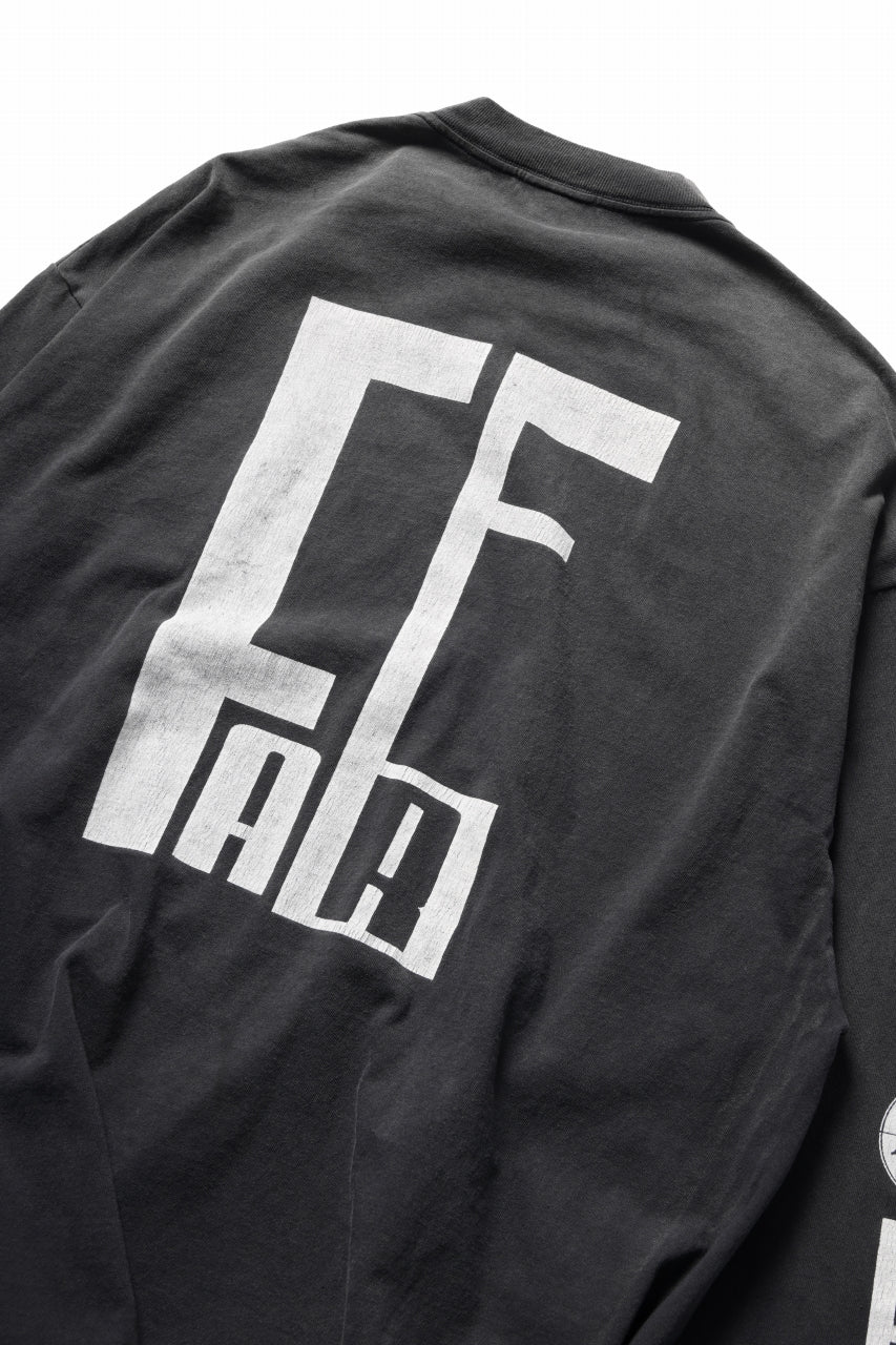 画像をギャラリービューアに読み込む, SAINT Mxxxxxx x FEAR OF GOD LS TEE / SAINT OF GOD (BLACK)