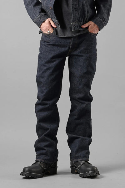 FULLCOUNT 1120W Boot Cut Jeans / 13.7oz Zimbabwe Selvedge Denim (INDIGO BLUE)