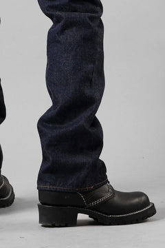 Load image into Gallery viewer, FULLCOUNT 1120W Boot Cut Jeans / 13.7oz Zimbabwe Selvedge Denim (INDIGO BLUE)