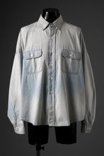 画像をギャラリービューアに読み込む, SAINT Mxxxxxx DENIM SHIRT (BLUE)