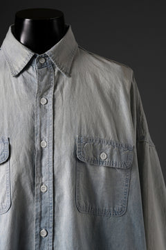 画像をギャラリービューアに読み込む, SAINT Mxxxxxx DENIM SHIRT (BLUE)