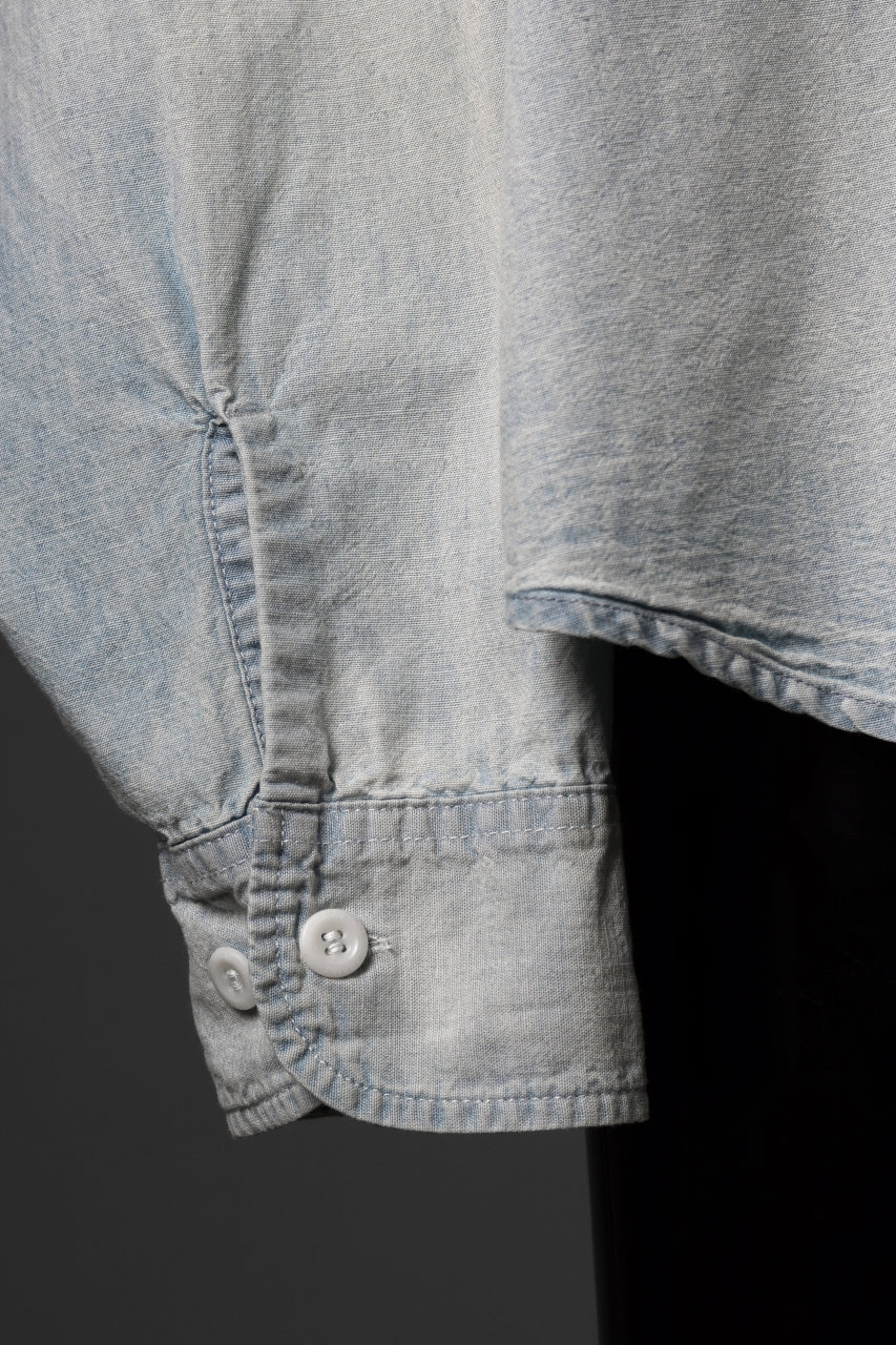 画像をギャラリービューアに読み込む, SAINT Mxxxxxx DENIM SHIRT (BLUE)