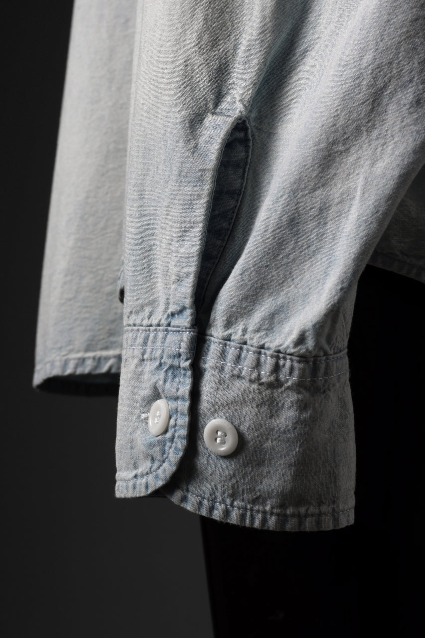 画像をギャラリービューアに読み込む, SAINT Mxxxxxx DENIM SHIRT (BLUE)