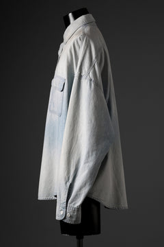 画像をギャラリービューアに読み込む, SAINT Mxxxxxx DENIM SHIRT (BLUE)